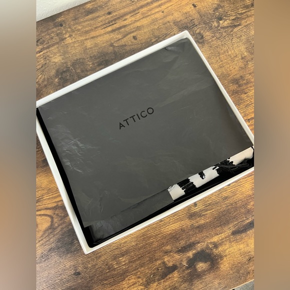 THE ATTICO NWT Beaded Clutch in white - Picture 4 of 6